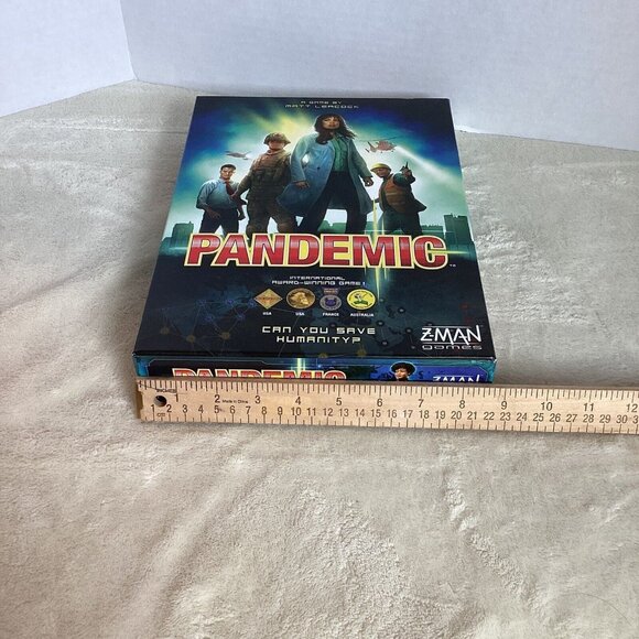 Pandemic Cooperative Board Game by Z-Man Games, 2013 Complete - Picture 8 of 10